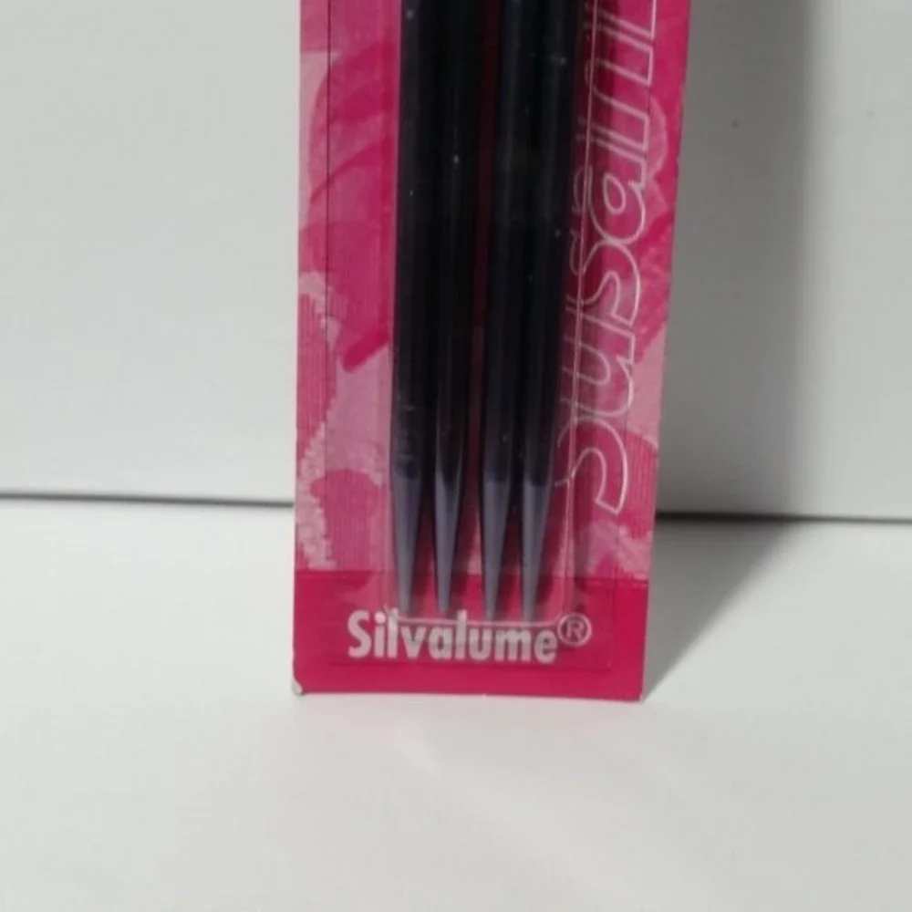 Silvalume Double Point Knitting Needles US Size 5